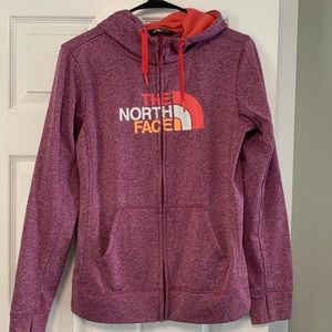 North Face Women’s zip up sweater